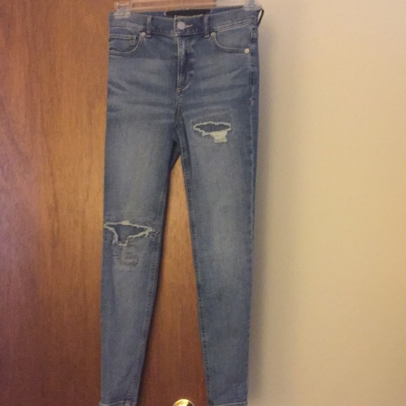 Express High Rise Ankle length jeans - Picture 1 of 3